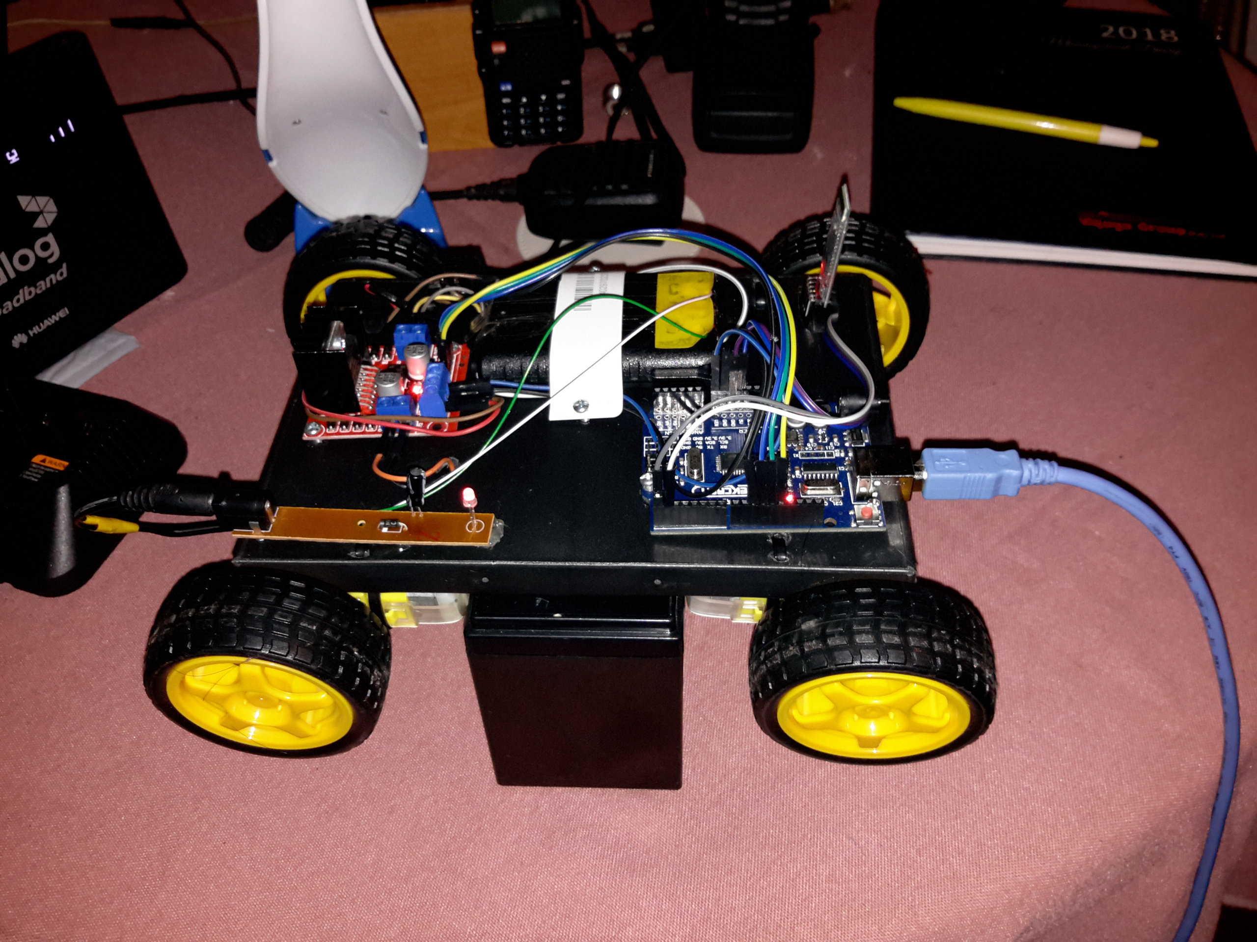 Assembled RC Car